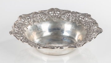 Black Starr & Frost Exclusive Design Sterling Silver Center Bowl