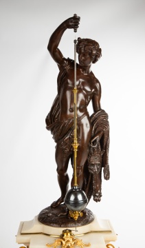 Rare 19th Century French Conical Pendulum Mystery Clock