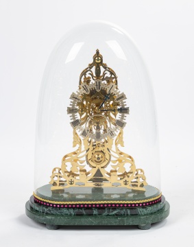 Skeleton Clock, Detent Escapement