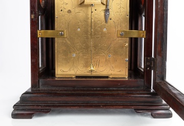 Rare Dual Time Asian Bracket Clock