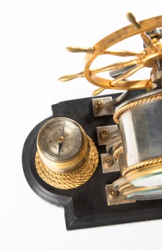 I. Magnin & Co. French Industrial Clock