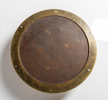 Rare & Large Chelsea Clock Co. 12-Inch Pilot House Wall Clock