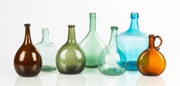 Early Blown Glass Bottles