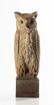 Rare Bradley & Hubbard Owl Doorstop