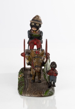 The "Bad Accident" Cast Iron Mechanical Bank