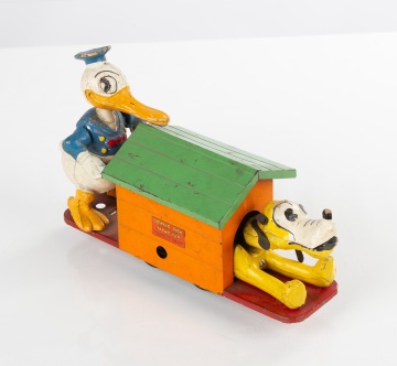 Lionel Donald Duck Hand Car, Model No. 1107