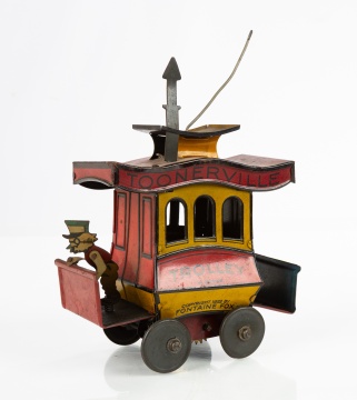 Toonerville Trolley Tin Wind-Up Toy