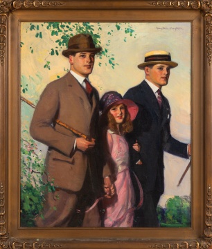 Hayden Brothers, Department Store Advertising Illustration Painting