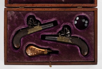 James & Redfern, London, Flintlock Traveling Pistols
