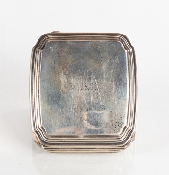 Tiffany & Co. Sterling Silver Travel Desk Clock