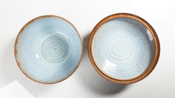 Ted Randall Stoneware Bowl & Cover