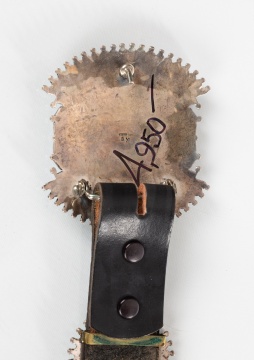 Zuni Silver & Turquoise Concho Belt