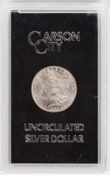 Carson City 1882 Morgan Silver Dollar
