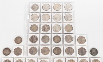 (66) Liberty Peace & Morgan Silver Dollars