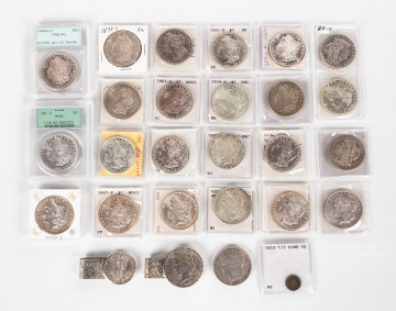 Silver Dollars & Silver Dollar Money Clips