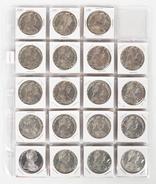 (19) 1 Thaler - Maria Theresa Silver Coins