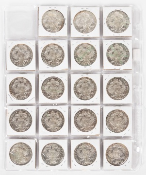 (19) 1 Thaler - Maria Theresa Silver Coins