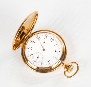 Tiffany & Co. 18K Gold Pocket Watch