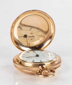 Aurora Watch Co. 14K Gold Pocket Watch
