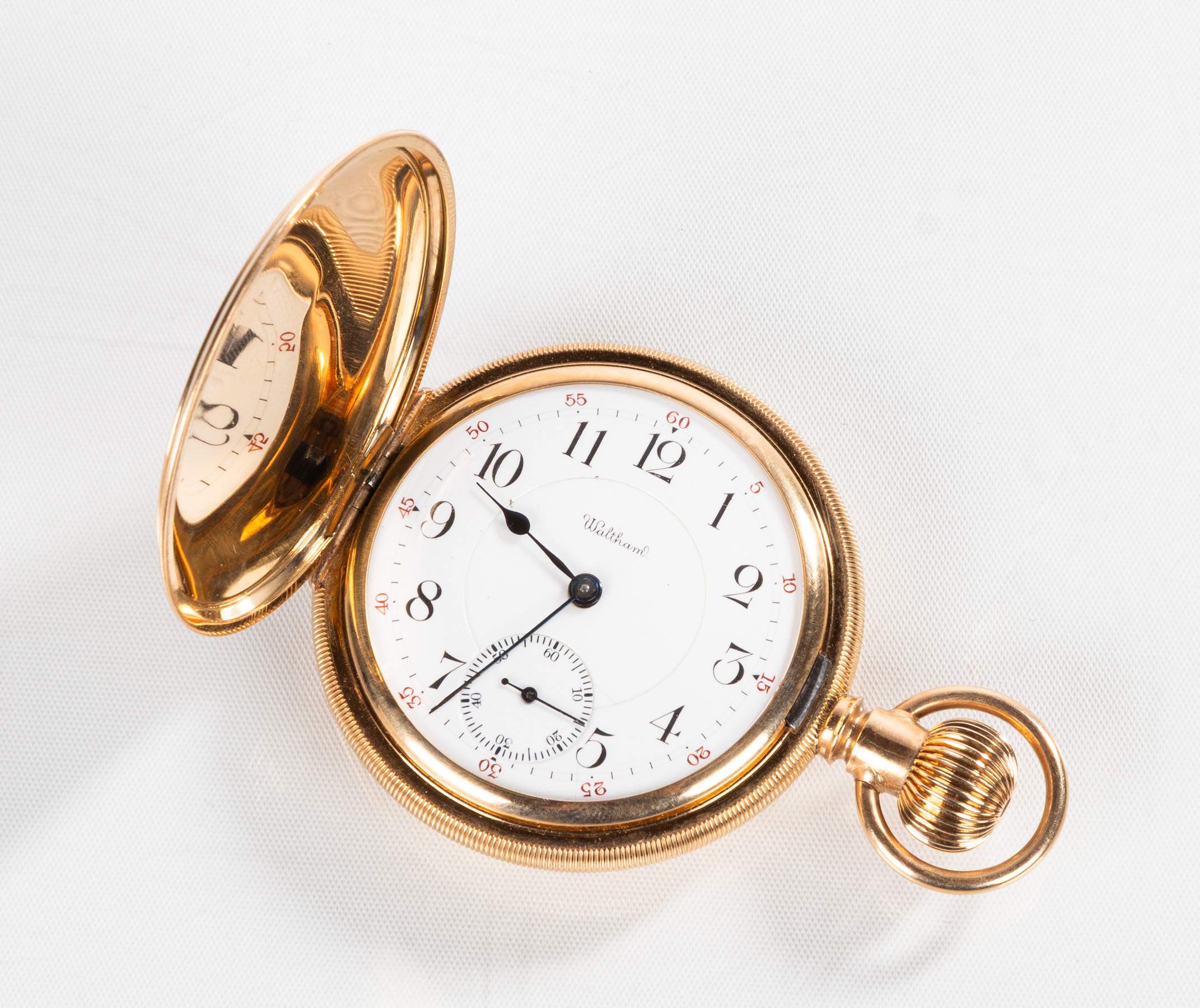Waltham 14K Gold Pocket Watch | Cottone Auctions