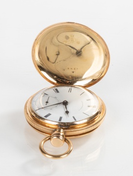 American Watch Co. 18K Gold Pocket Watch