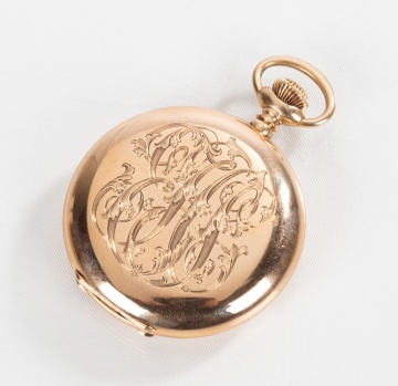 Waltham 14K Gold Pocket Watch