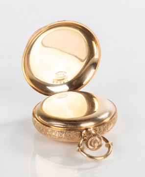 Illinois Watch Co. 14K Gold Pocket Watch