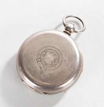 English Silver Pocket Watch