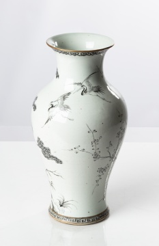 Chinese Baluster Porcelain Vase