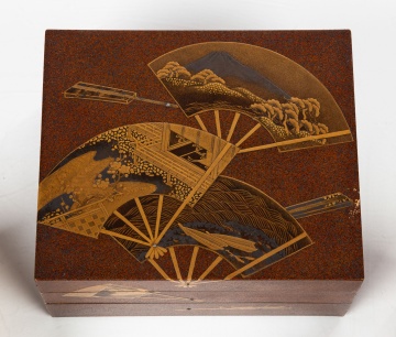 Japanese Lacquerware & Burl Boxes