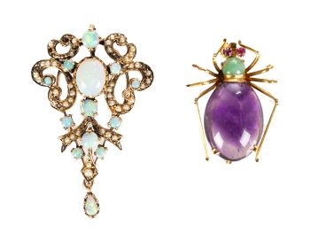 Art Nouveau Brooches
