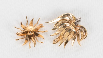 Ladies' 14K Gold Brooch & Pendant Brooch