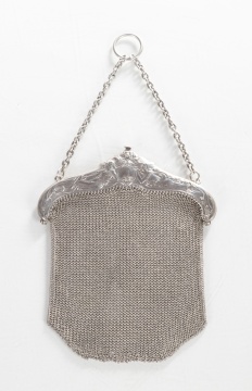 Ladies' Gorham Art Nouveau Sterling Silver Evening Purse