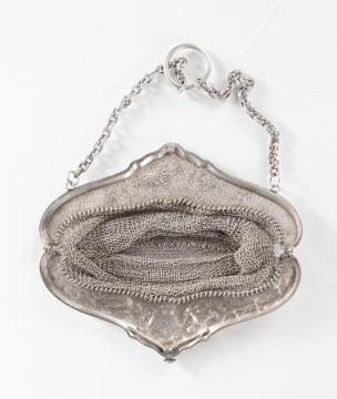 Ladies' Gorham Art Nouveau Sterling Silver Evening Purse