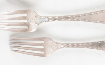 Tiffany & Co., Marquise Sterling Silver Flatware Service