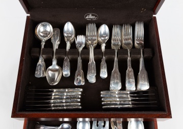 International Silver Co., "1810" Extensive Sterling Silver Flatware Service