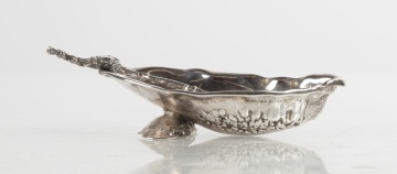 Attributed to Gorham, Narragansett Sterling Silver Shell Dish & Crab Spoon