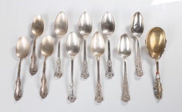 American Sterling Silver Flatware & Serving Pieces