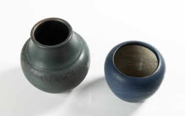 Two Hampshire Pottery Vases
