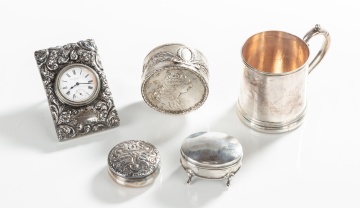 American & Continental Sterling Silver Table  Articles