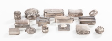 Silver Trinket / Snuff Boxes