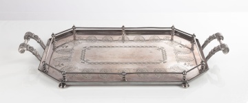 Walker & Hall Silver-Plate Serving Tray