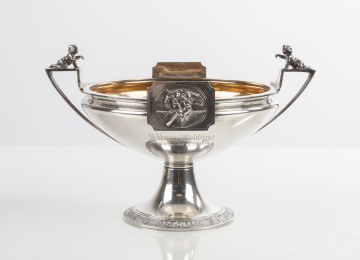 Gorham Sterling Silver Parcel Gilt Centerpiece