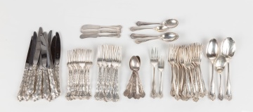 Gorham Sterling Strasbourg & Lancaster Flatware & Towle Canterbury Flatware
