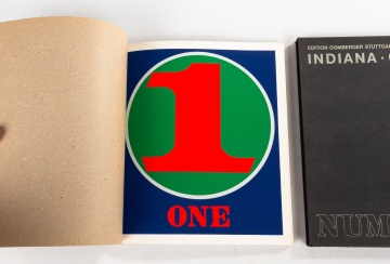 Robert Indiana (American, 1928-2018) & Robert Creeley (American, 1926-2005), "Numbers" Book