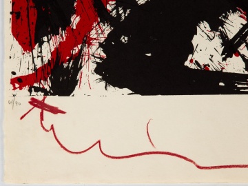 Walasse Ting (Chinese/American, 1929-2010) Untitled, Poster Before Printing