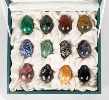 Twelve Russian Stone Eggs, Russkiye Samotsvety