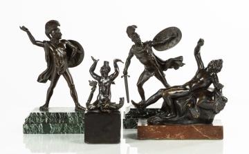 Grand Tour Bronzes, Including Drunken Satyr