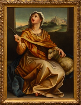 After Andrea Del Sarto (Italian, 1486-1531) St. Agnes