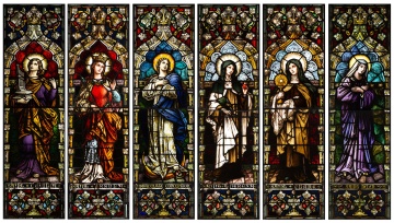Mayer & Co. Six Catholic Female Saints